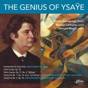 Elmira Darvarova, Ronald Carbone & Samuel Magill - The Genius of Ysaÿe (2022)