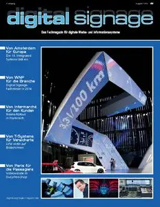 Digital Signage - Fachmagazin für digitale Werbe- und Informationssysteme 01/2013