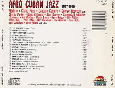 VA - Afro Cuban Jazz: 1947-1960 (1995)