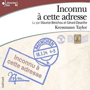 Kathrine Kressmann Taylor, "Inconnu à cette adresse"