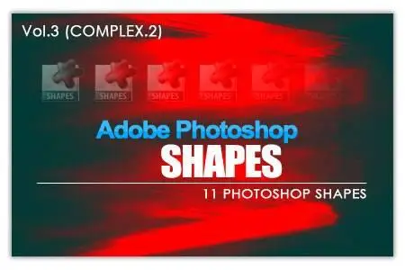ADOBE PHOTOSHOP SHAPES   |   Vol.3 ( COMPLEX.2 )