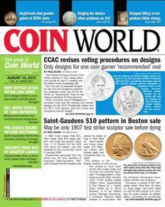 Coin World. August 16, 2010
