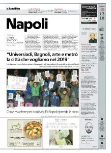 la Repubblica Napoli - 30 Dicembre 2018