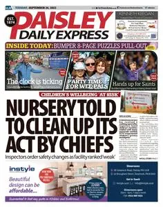 Paisley Daily Express - 26 September 2023