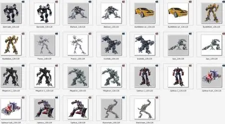 Transformers Icon Set