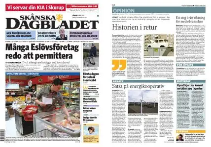 Skånska Dagbladet – 04 april 2020
