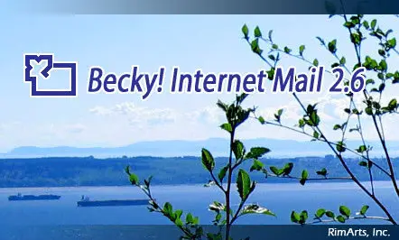 RimArts Becky! Internet Mail 2.61.01