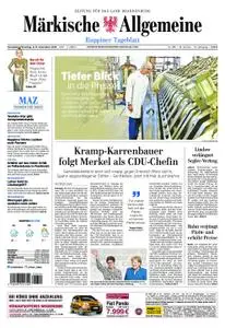 Märkische Allgemeine Ruppiner Tageblatt - 08. Dezember 2018