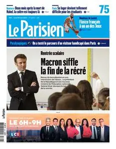 Le Parisien du Lundi 28 Août 2023