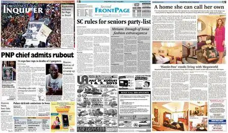 Philippine Daily Inquirer – July 24, 2013