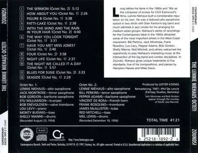 Lennie Niehaus - Vol. 2: Zounds! (1956) {Contemporary OJCCD-1892-2 rel 1997}