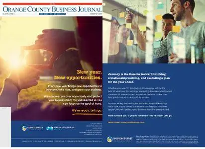 Orange County Business Journal – January 09, 2017