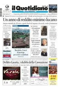 il Quotidiano del Sud Basilicata - 3 Ottobre 2018