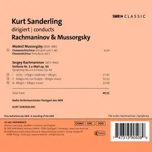 Radio-Sinfonieorchester Stuttgart des SWR & Kurt Sanderling - Rachmaninoff: Symphony No. 3 in A Minor, Op. 44 (2018)