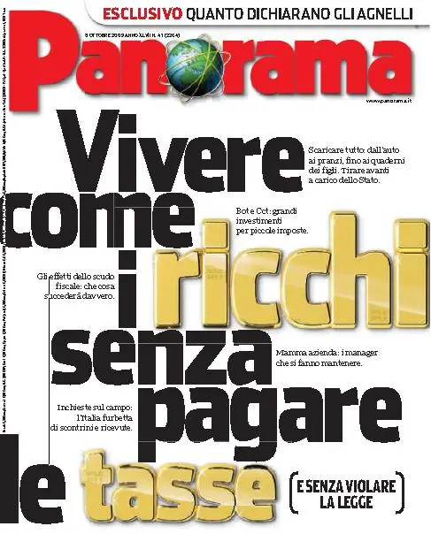 Panorama n. 41 del 8/10/09