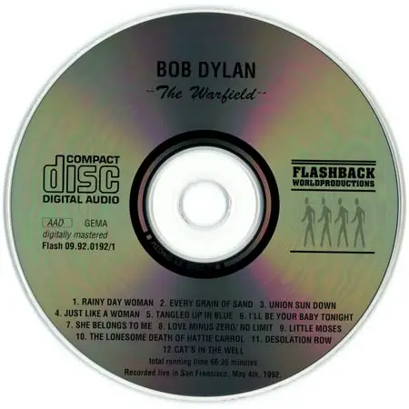 Bob Dylan - The Warfield