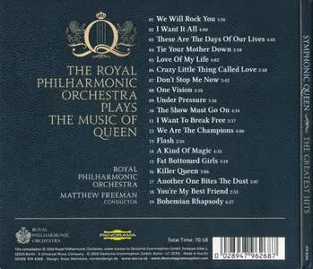 The Royal Philharmonic Orchestra - Symphonic Queen: The Greatest Hits (2016)