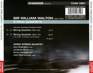 Doric String Quartet - William Walton: String Quartets (2011)