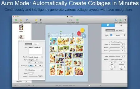 CollageIt 3 Pro v3.5.2 Multilingual (Mac OS X)