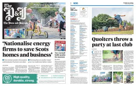 The Press and Journal Aberdeen – August 22, 2022