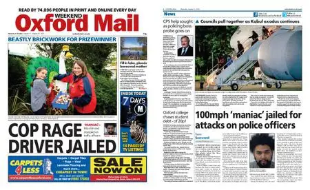 Oxford Mail – August 21, 2021