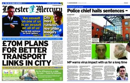 Leicester Mercury – May 18, 2020
