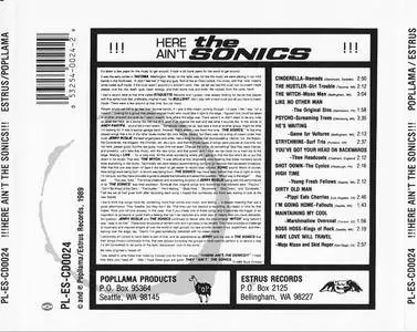 VA - Here Ain't The Sonics (1989) {Popllama/Estrus} **[RE-UP]**
