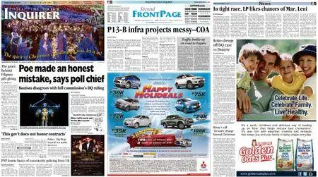 Philippine Daily Inquirer – December 25, 2015