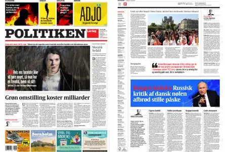 Politiken – 20. april 2019
