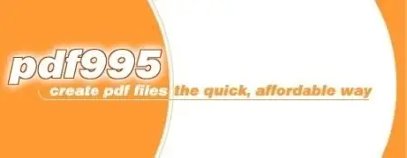 Pdf995 pdfEdit995 v9.8