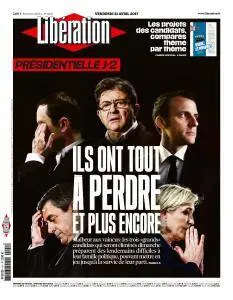 Libération du Vendredi 21 Avril 2017