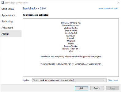 StartIsBack++ 2.9.6 Multilingual