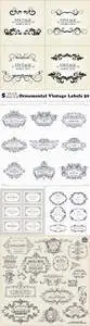 Vectors - Ornamental Vintage Labels 50