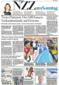 Neue Zürcher Zeitung am Sonntag vom 18 August 2013