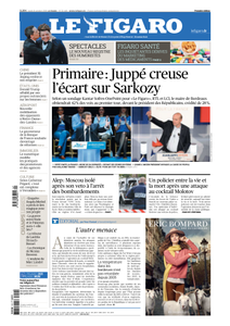 Le Figaro du Lundi 10 Octobre 2016