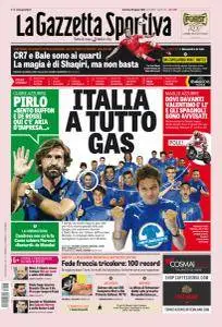 La Gazzetta dello Sport Rosa con edizioni locali - 26 Giugno 2016