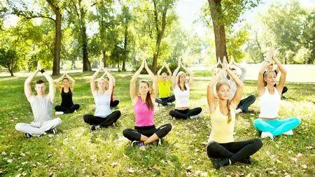 Outdoors Yoga