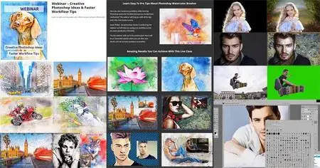 Webinar - Creative Photoshop Ideas & Faster Workflow Tips