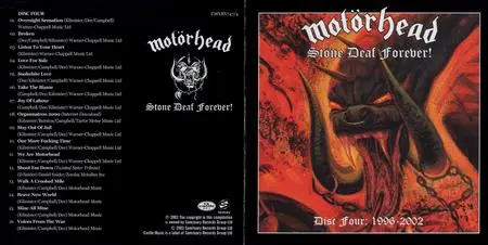 Motörhead - Stone Deaf Forever! (2003) [5CD Box Set]