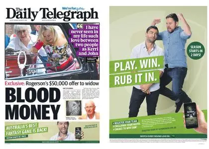 The Daily Telegraph (Sydney) – March 12, 2019