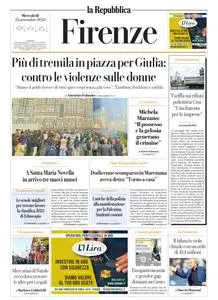 la Repubblica Firenze - 22 Novembre 2023