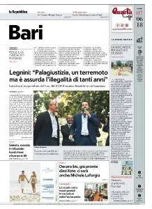 la Repubblica Bari - 7 Giugno 2018