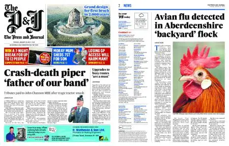 The Press and Journal Moray – January 25, 2022