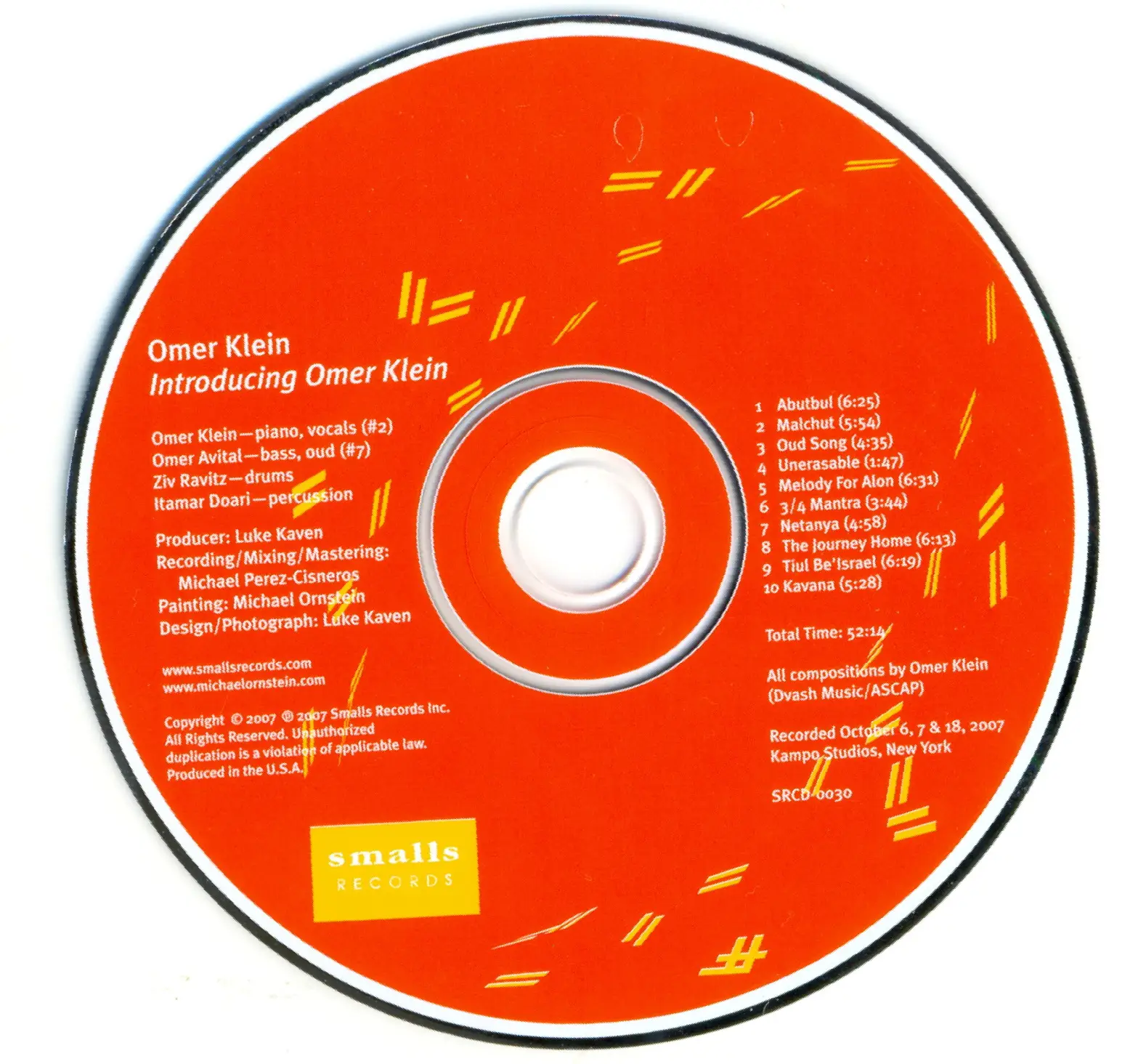 Omer Klein Introducing Omer Klein (2007) / AvaxHome