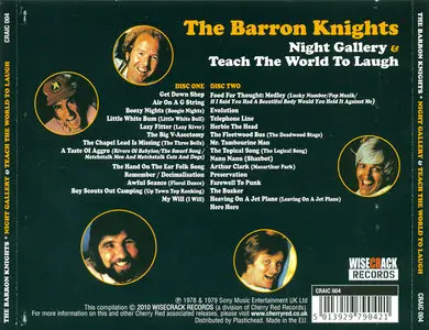 The Barron Knights - Night Gallery (1978) + Teach The World To Laugh (1979) 2CD Set, Remastered Reissue 2010