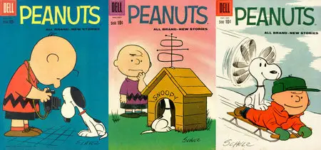 Peanuts #4-13 + 4 Color #878, 969, 1015 (1960)