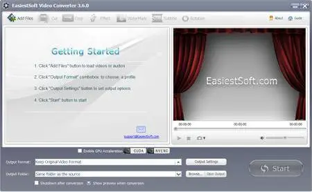 EasiestSoft Video Converter 3.6.0 DC 01.04.2016