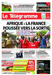 Le Télégramme Brest – 24 janvier 2023