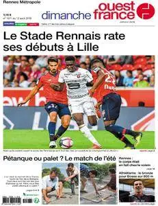 Dimanche Ouest France Rennes Métropole - 12 août 2018