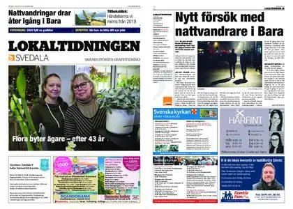 Lokaltidningen Svedala – 11 januari 2020